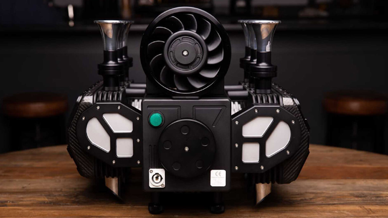 O κινητήρας της Porsche μετατράπηκε σε μηχανή εσπρέσο